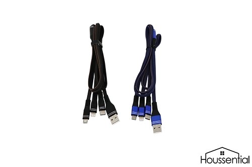 Houssential 3 in 1 Charging Cable USB